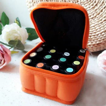 16 Grids Cosmetic Bag Shockproof Case 5-15ml Oil Carrying Holder Essential Oil Bottle Portable Travel Box Nail Polish Organizer
16 Grids Cosmetic Bag Shockproof Case 5-15ml Oil Carrying Holder Essential Oil Bottle Portable Travel Box Nail Polish Organizer