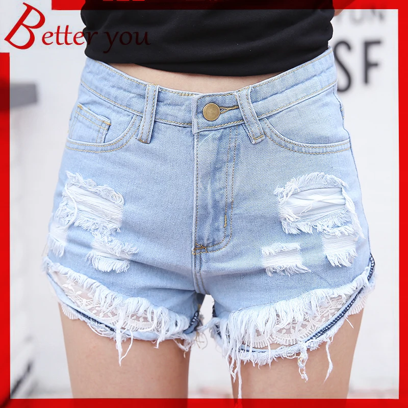 La Bar 2019 Women Shorts Blue Lace Jeans Popular Ripped Casual Shredded Sexy Denim Shorts
La Bar 2019 Women Shorts Blue Lace Jeans Popular Ripped Casual Shredded Sexy Denim Shorts
