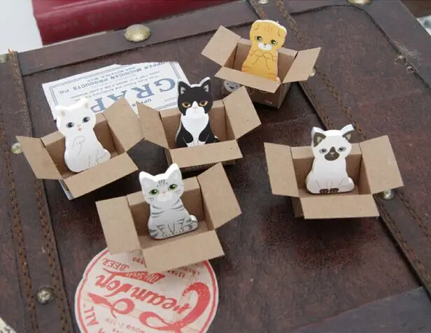 3d Cute cat Sticky notes carton Memo Pads memo boards stickers writing paper Notepad Kawaii stationery Office papeleria Supplies
3d Cute cat Sticky notes carton Memo Pads memo boards stickers writing paper Notepad Kawaii stationery Office papeleria Supplies