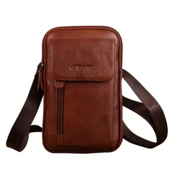 YIANG Men Fanny Waist Hook Pack Small Messenger Shoulder Bags Genuine Leather Cell Mobile Phone Case Pack Cross Body Belt Bag
YIANG Men Fanny Waist Hook Pack Small Messenger Shoulder Bags Genuine Leather Cell Mobile Phone Case Pack Cross Body Belt Bag