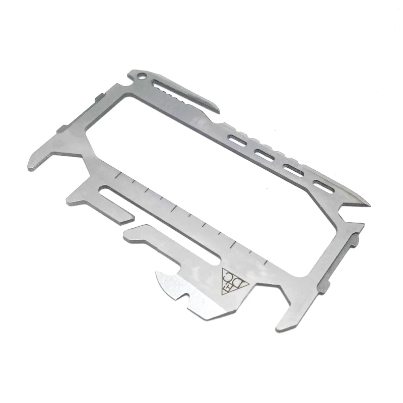 A24 Outdoor camping survival 14-in-1 multi-function tool card Opener knife saw hex wrench Wait EDC tactical wallet card
A24 Outdoor camping survival 14-in-1 multi-function tool card Opener knife saw hex wrench Wait EDC tactical wallet card