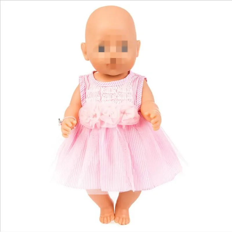 Hot Sale Fit 18 inch Doll Clothes Accessories Born New Baby Doll Flamingo pink yellow blue skirt Clothes For Baby Birthday Gift
Hot Sale Fit 18 inch Doll Clothes Accessories Born New Baby Doll Flamingo pink yellow blue skirt Clothes For Baby Birthday Gift