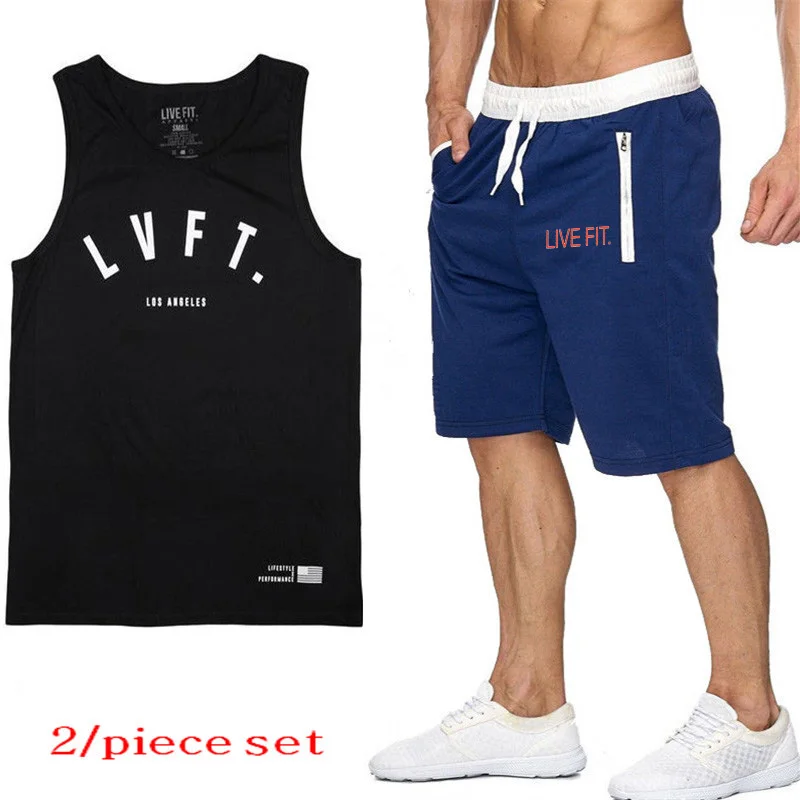 Sport Suits Men's Sportswear vest+pants Running setsTracksuit Gym Fitness Compression Sports Suit Clothes Running Jogging Sp
Sport Suits Men's Sportswear vest+pants Running setsTracksuit Gym Fitness Compression Sports Suit Clothes Running Jogging Sp