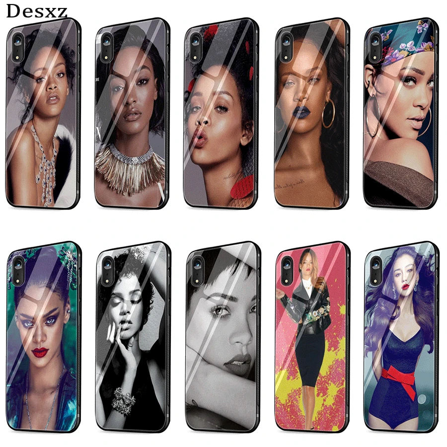 Cell Phone Case Glass Rihanna Printing For iPhone X XR XS Max 6 6s 7 8 Plus 5 5S SE Cover
Cell Phone Case Glass Rihanna Printing For iPhone X XR XS Max 6 6s 7 8 Plus 5 5S SE Cover