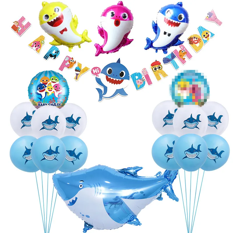 GIHOO 1set Birthday Party Theme Foil Balloons Cute baby shark Family For Boys Birthday Party Decorations Kids Baby Shower
GIHOO 1set Birthday Party Theme Foil Balloons Cute baby shark Family For Boys Birthday Party Decorations Kids Baby Shower