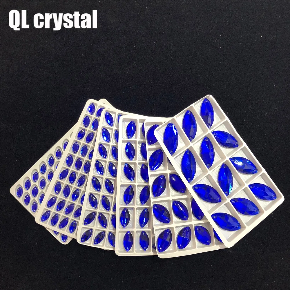 ALL Size Jewelry Blue Navette Sew on Crystal Rhinestones Flatback Marquise Sew on stone for Making wedding DIY dress bags shose
ALL Size Jewelry Blue Navette Sew on Crystal Rhinestones Flatback Marquise Sew on stone for Making wedding DIY dress bags shose