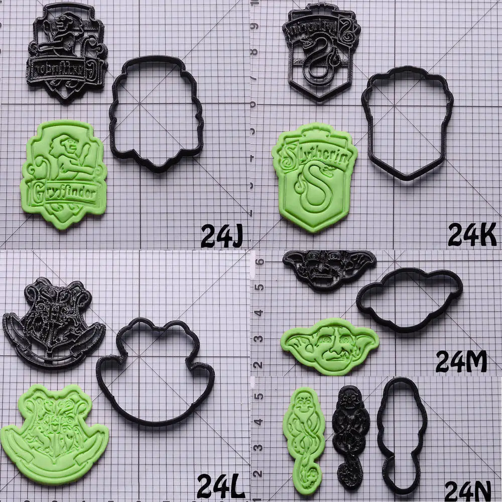 Harri Potter Series Shape Cookie Cutter Set Custom Made 3D Printed Fondant Cupcake Cutter High Quality Cake Cutter Mould Foudant
Harri Potter Series Shape Cookie Cutter Set Custom Made 3D Printed Fondant Cupcake Cutter High Quality Cake Cutter Mould Foudant