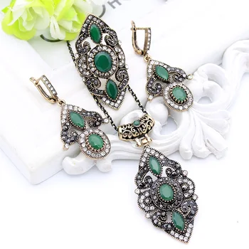 Vintage Morocco Flower Necklace Ethnic Resin Jewelry Collarbone Pendant Necklaces Antique Gold Arabesque Bridal Reception
Vintage Morocco Flower Necklace Ethnic Resin Jewelry Collarbone Pendant Necklaces Antique Gold Arabesque Bridal Reception