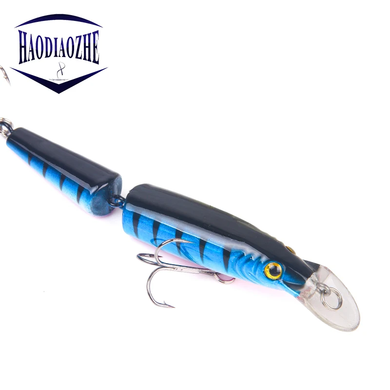 Flexible Wobblers Two Section Minnow Fishing Lures 10.5cm 9g Artificial Hard Bait Pesca Crankbait Professional Fishing Tackle
Flexible Wobblers Two Section Minnow Fishing Lures 10.5cm 9g Artificial Hard Bait Pesca Crankbait Professional Fishing Tackle