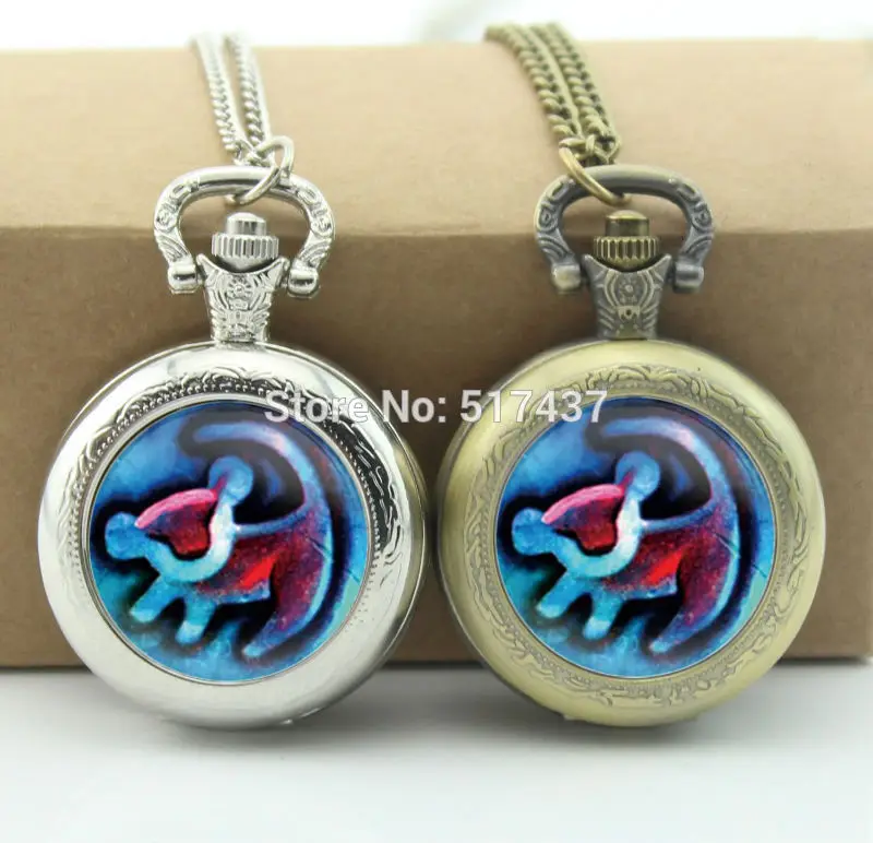 Lion King Pocket Watch Simba jewelry Floating Glass Lockets Necklace Antique Pocket Watch Necklace
Lion King Pocket Watch Simba jewelry Floating Glass Lockets Necklace Antique Pocket Watch Necklace