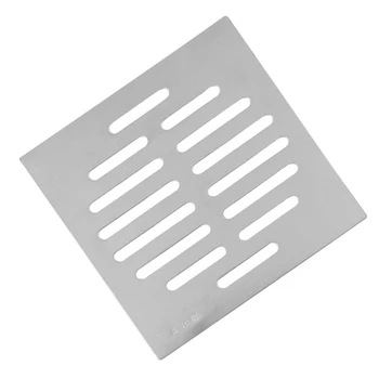 Promotion! Home Bathroom Supplies Silver Tone Square Stainless Steel Floor Drain Cover
Promotion! Home Bathroom Supplies Silver Tone Square Stainless Steel Floor Drain Cover