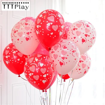 10pcs/lot 12 Inch Full Printed Heart Love Latex Balloons High Quality Marry Valentine Wedding Decoration Party Balloons Supplies
10pcs/lot 12 Inch Full Printed Heart Love Latex Balloons High Quality Marry Valentine Wedding Decoration Party Balloons Supplies