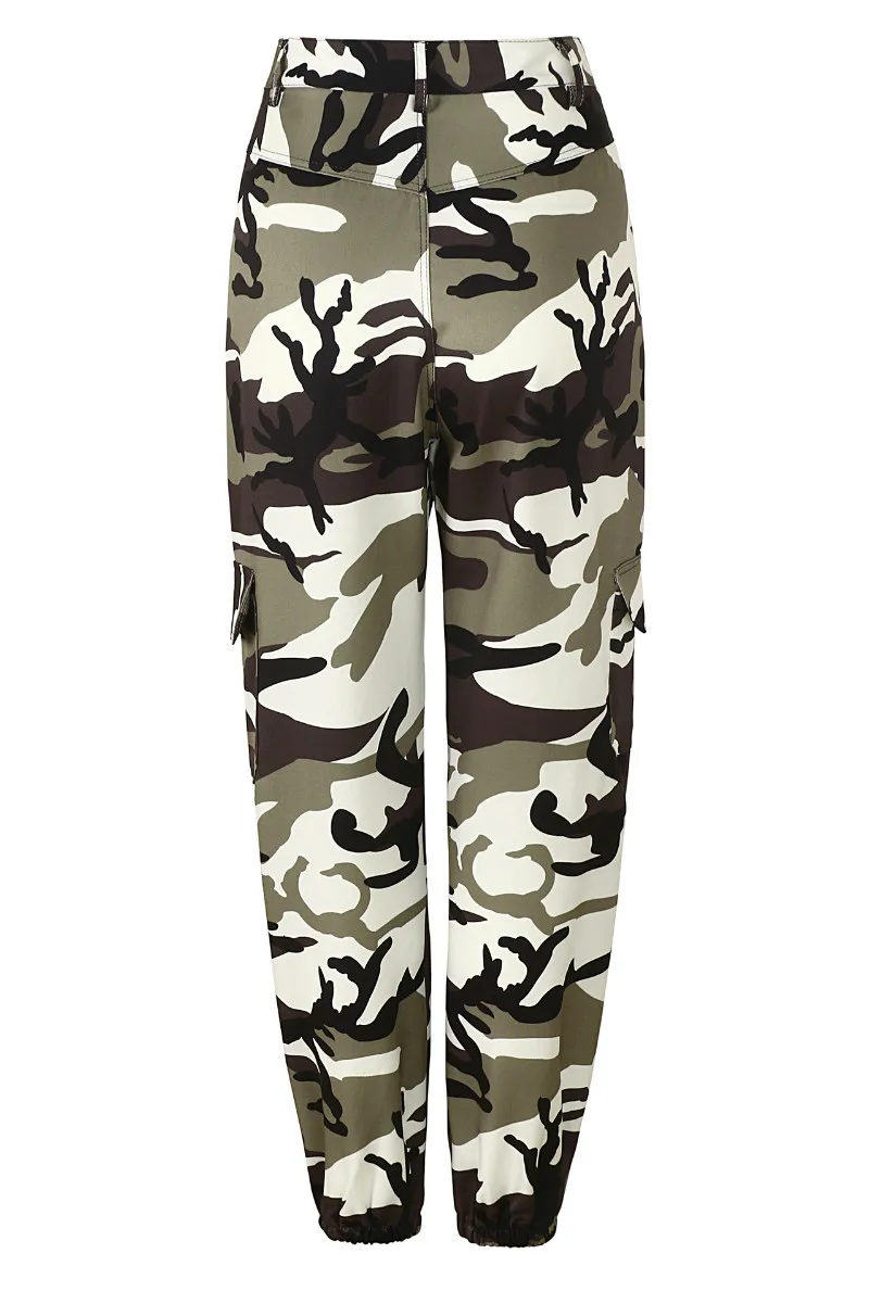 Women Spring Red Camouflage Pants Fashion Street Jean Trousers Pantalon Mujer Pencil Demin Military Pencil Pants 10