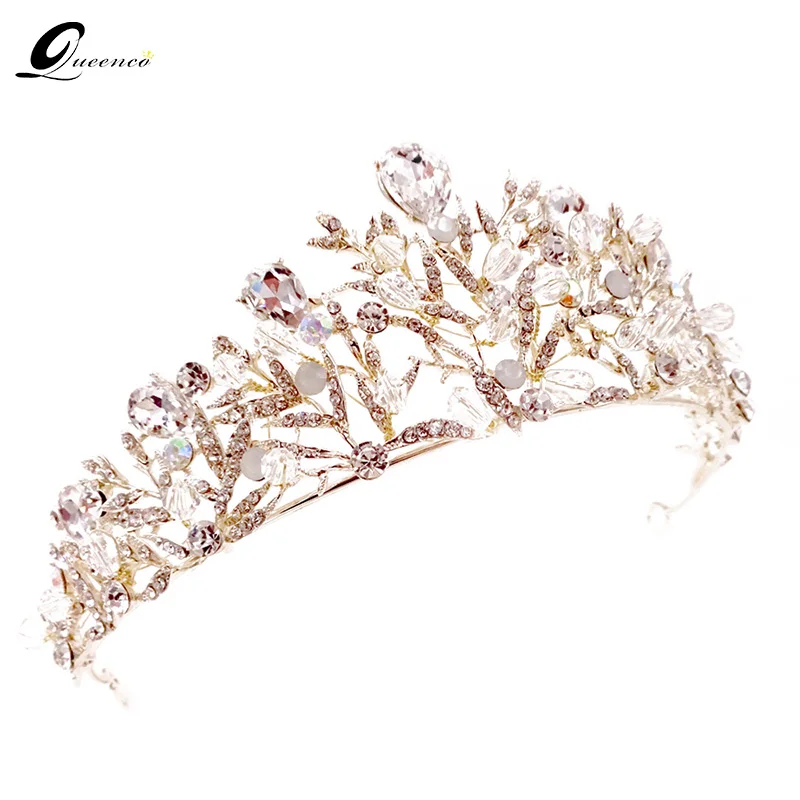 Vintage Gold Leaf Crowns Wedding Hair Accessories Girl's Headpiece Tiaras For Women Crystal Headdress Bridal Jewelry Tiara
Vintage Gold Leaf Crowns Wedding Hair Accessories Girl's Headpiece Tiaras For Women Crystal Headdress Bridal Jewelry Tiara