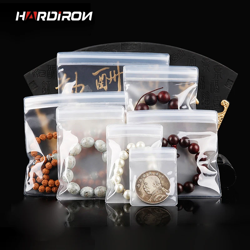 HARDIRON 0.3mm Thickened Soft Zipper Jewelry Plastic Zipper Bag Reusable Transparent Self-sealing Bag
HARDIRON 0.3mm Thickened Soft Zipper Jewelry Plastic Zipper Bag Reusable Transparent Self-sealing Bag