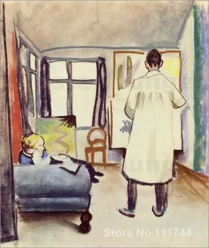 most popular paintings Maria und Franz Marc im Atelier bei Macke in Bonn August Macke artwork High quality Hand painted
most popular paintings Maria und Franz Marc im Atelier bei Macke in Bonn August Macke artwork High quality Hand painted