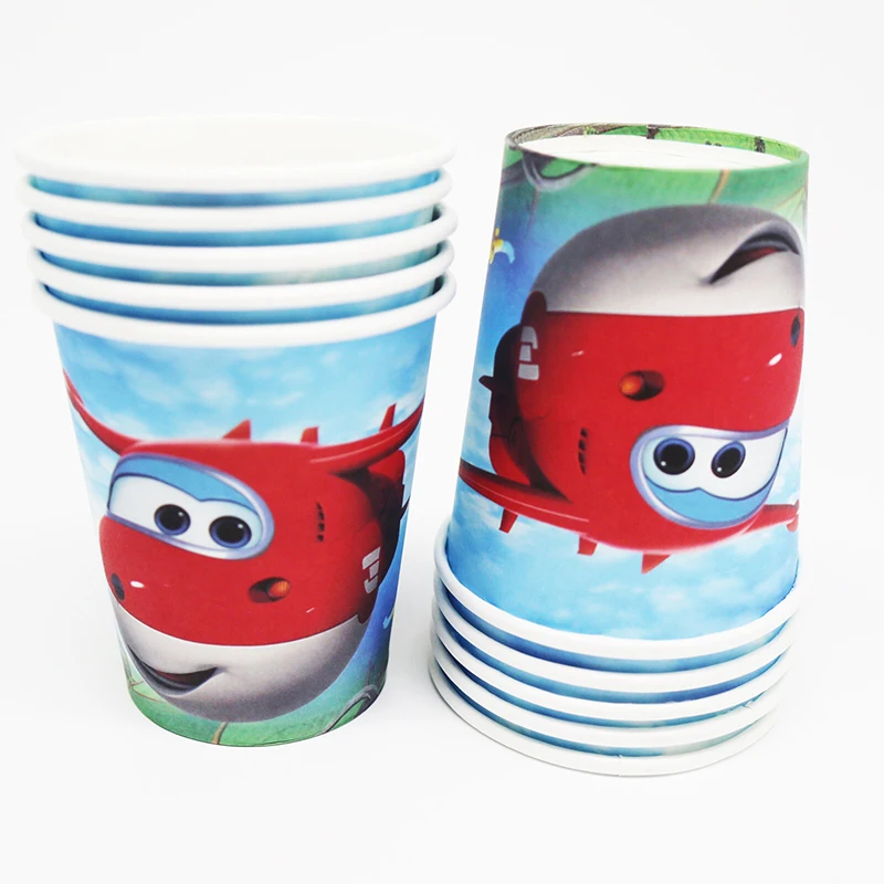 10pcs/lot Super Wings disposable cups Super Wings party decorations Super Wings paper cups baby shower party supplies
10pcs/lot Super Wings disposable cups Super Wings party decorations Super Wings paper cups baby shower party supplies