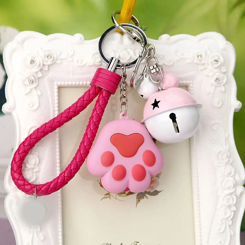 Lovely cat claw LED lights sound keychains cat meow gift Bag accessories gift for Children LED key chain Ladies bag accessories
Lovely cat claw LED lights sound keychains cat meow gift Bag accessories gift for Children LED key chain Ladies bag accessories