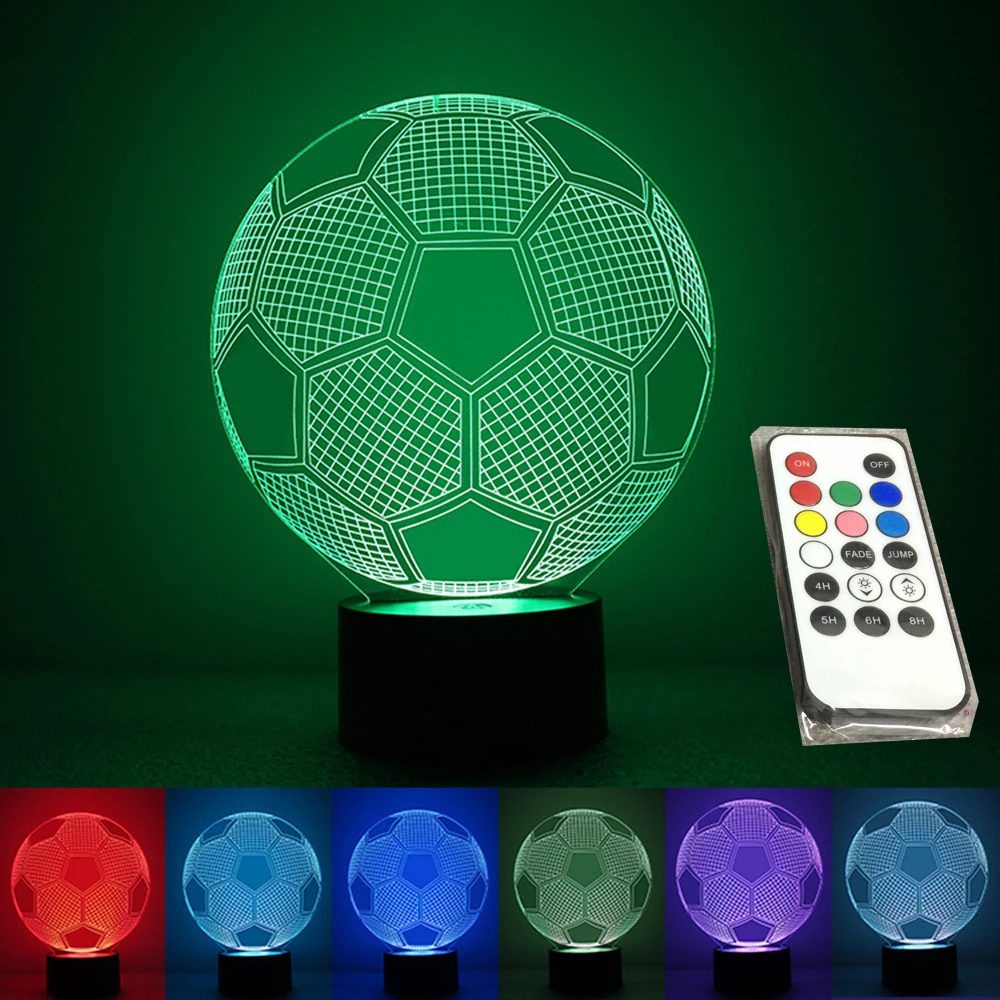 Football Light Soccer Ball Remote Control Desk Table Light Touch Lamp fans Gift Free Shipping
Football Light Soccer Ball Remote Control Desk Table Light Touch Lamp fans Gift Free Shipping