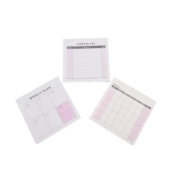 New Memo Pad Sticky Notes Paper Stickers Stationery School Supply Daily Weekly Month Planner Check List Portable Small Book
New Memo Pad Sticky Notes Paper Stickers Stationery School Supply Daily Weekly Month Planner Check List Portable Small Book