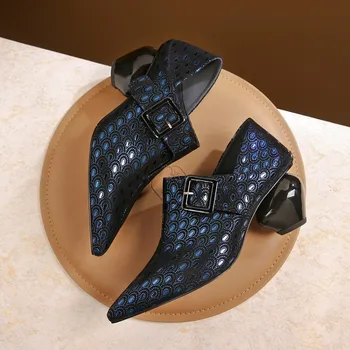 GPOKHDS 2019 women Pumps Sheepskin autumn spring Rome style buckle strap blue color pointed toe high heels shoes size 34-42
GPOKHDS 2019 women Pumps Sheepskin autumn spring Rome style buckle strap blue color pointed toe high heels shoes size 34-42