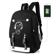 2018 Mochilas Fashion Trend Usb Shoulders Bag Travel Backpack High Schoolbag Lighting Nightmare Christmas Gift Anti Theft Bag
2018 Mochilas Fashion Trend Usb Shoulders Bag Travel Backpack High Schoolbag Lighting Nightmare Christmas Gift Anti Theft Bag