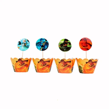 24pcs Naruto Cupcake Wrappers Cupcake Toppers Baby Shower Kids Birthday Party Wedding Party Decoration Supplies Favors
24pcs Naruto Cupcake Wrappers Cupcake Toppers Baby Shower Kids Birthday Party Wedding Party Decoration Supplies Favors