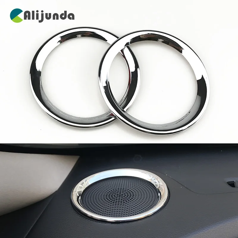 ABS Chrome Car High Position speaker Sound Decoration Ring For KIA K3 Car Styling Accessories 2 pcs per set
ABS Chrome Car High Position speaker Sound Decoration Ring For KIA K3 Car Styling Accessories 2 pcs per set