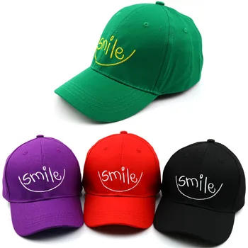 New Korea Children's baby boy and girl hats Baseball Caps SMILE Smiley Bent Bend Baseball Outdoor Personality Alphabet Snapback
New Korea Children's baby boy and girl hats Baseball Caps SMILE Smiley Bent Bend Baseball Outdoor Personality Alphabet Snapback