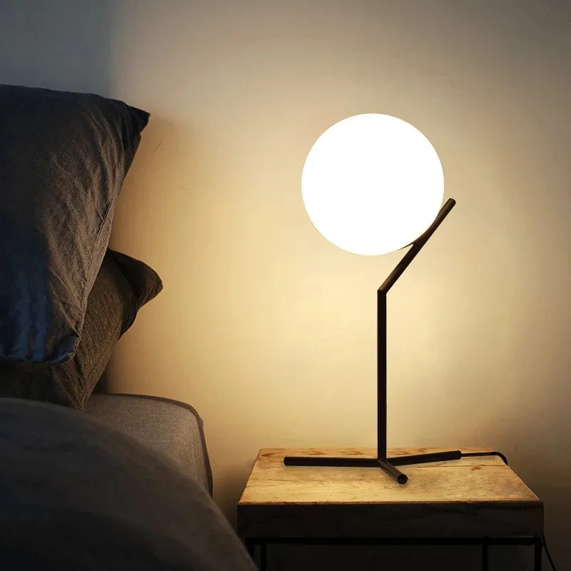White Glass Ball Table Lamp Bedside Lamp Bed Light Living room Desk Lamp Minimalist Home Lighting E27 110/220V Reading Lamp
White Glass Ball Table Lamp Bedside Lamp Bed Light Living room Desk Lamp Minimalist Home Lighting E27 110/220V Reading Lamp