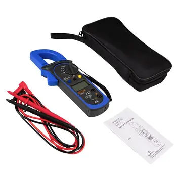 Digital Clamp Multimeter ST-201 True RMS LCD Multifuction Ohm DC AC Voltmeter AC Ammeter Data Tester
Digital Clamp Multimeter ST-201 True RMS LCD Multifuction Ohm DC AC Voltmeter AC Ammeter Data Tester