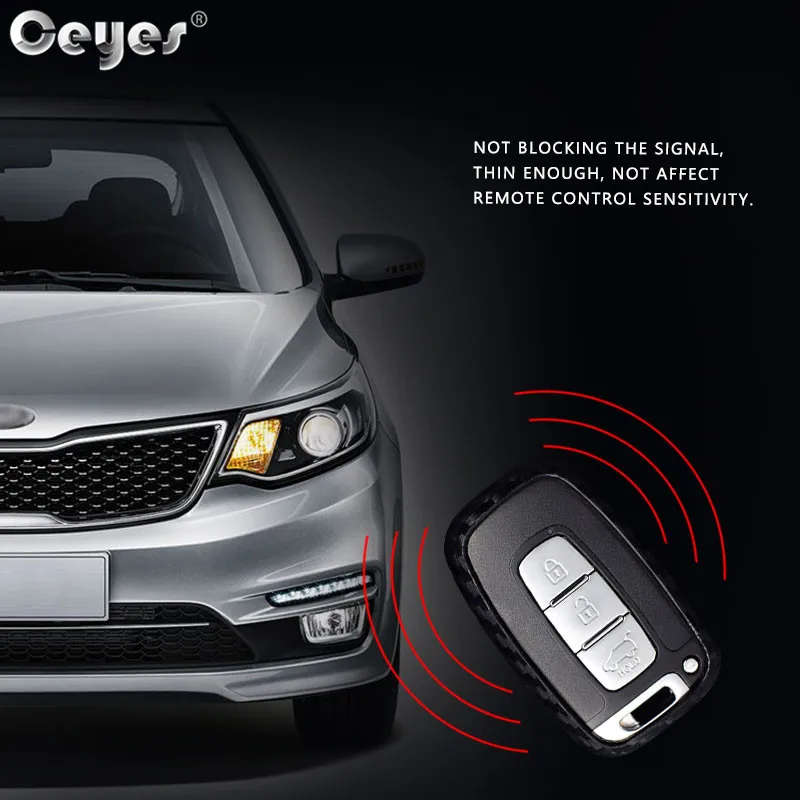 Carbon fiber key cover for HYUNDAI (4)
