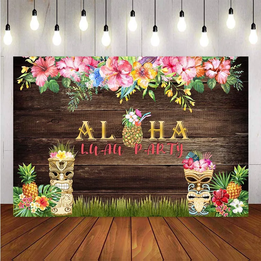NeoBack Luau Photography Backdrop Tiki Aloha Party Tropical Background Decor Photocall Backdrop Photo Studio Banner
NeoBack Luau Photography Backdrop Tiki Aloha Party Tropical Background Decor Photocall Backdrop Photo Studio Banner