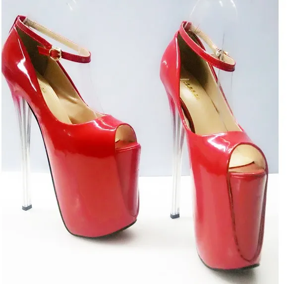 High Heels Gladitor Pumps Women Shoes Clear Heels 19cm Peep Toe Pumps Wedding Shoes Ankle Strap Gold Platform Sandals Plus Size
High Heels Gladitor Pumps Women Shoes Clear Heels 19cm Peep Toe Pumps Wedding Shoes Ankle Strap Gold Platform Sandals Plus Size