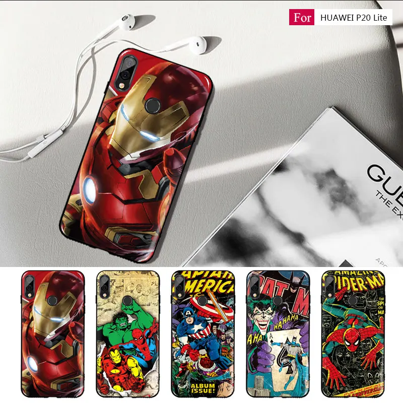 For Huawei P20 Lite case Pro Cover Brand Cartoon Fashion High Quality soft TPU back cover for phone cases |