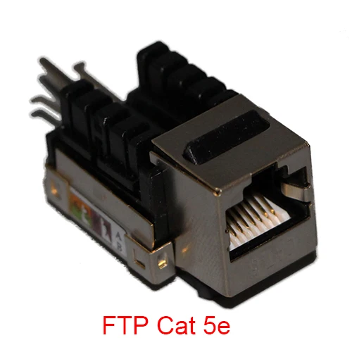 30 Pieces FTP Cat 6/Cat 5e Keystone Jack Fluke Passed for cables,plug,surface box,faceplate patch panel 
30 Pieces FTP Cat 6/Cat 5e Keystone Jack Fluke Passed for cables,plug,surface box,faceplate patch panel