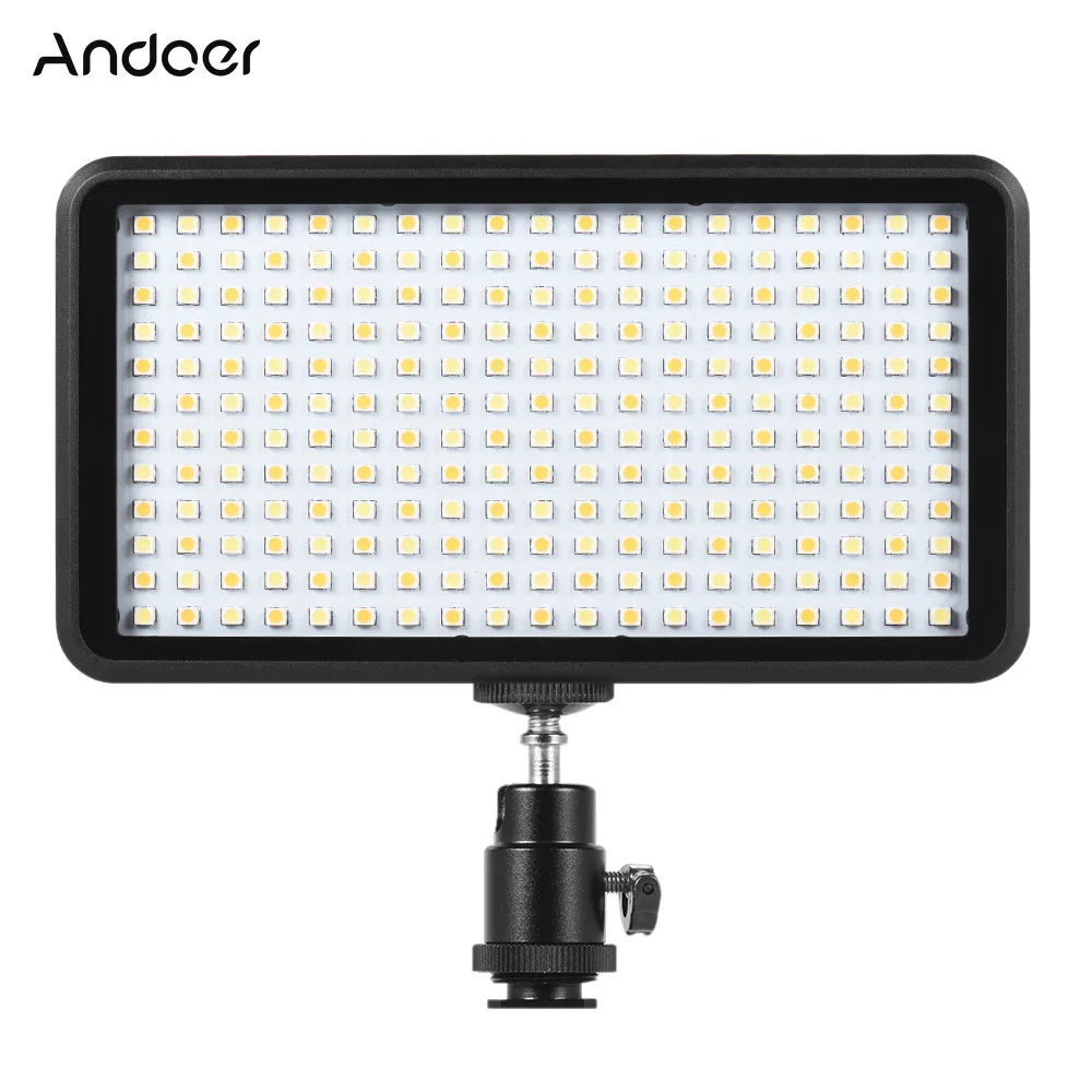 Andoer Ultra-thin 3200K/6000K LED Light Panel Lamp Studio Video Photography 228pcs Bead for Canon Nikon DSLR Camera DV Camcorder
Andoer Ultra-thin 3200K/6000K LED Light Panel Lamp Studio Video Photography 228pcs Bead for Canon Nikon DSLR Camera DV Camcorder