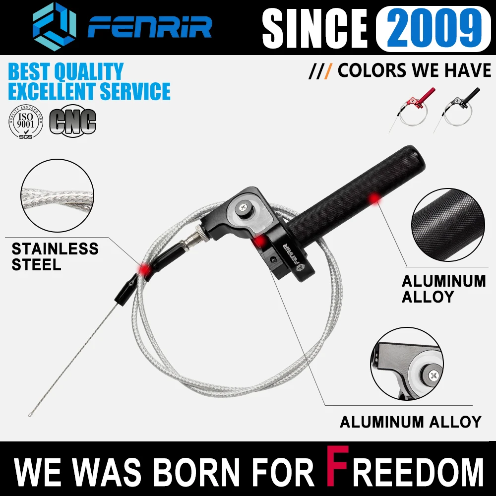7/8'' 22MM CNC Motorcycle Throttle Grip Quick Twister grip Cable for Honda kawasaki Yamaha Suzuki KTM Ducati Hyosung BMW Benelli
7/8'' 22MM CNC Motorcycle Throttle Grip Quick Twister grip Cable for Honda kawasaki Yamaha Suzuki KTM Ducati Hyosung BMW Benelli
