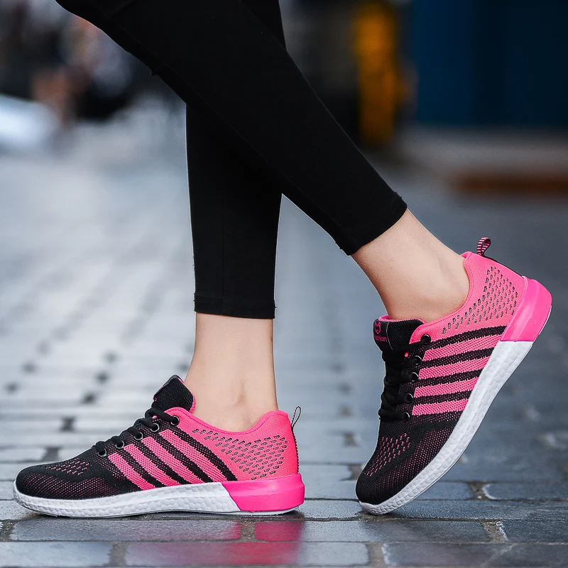 Women Sports Shoes Women Sneakers Ladies Nice Color Flying Woven Top Quality Light Original Athletic Hard-wearing Zapatos Mujer
Women Sports Shoes Women Sneakers Ladies Nice Color Flying Woven Top Quality Light Original Athletic Hard-wearing Zapatos Mujer