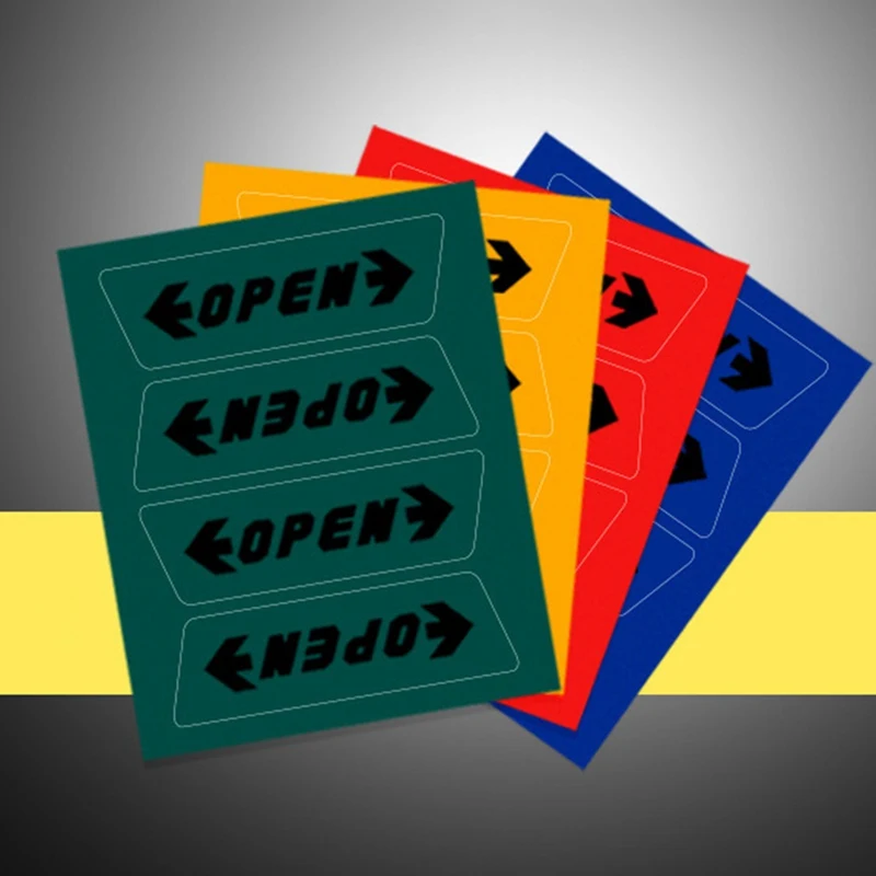 4Pcs/Set Car Door Stickers Warning Mark Reflective Tape Auto Exterior Accessories OPEN Sign Safety Reflective Strip
4Pcs/Set Car Door Stickers Warning Mark Reflective Tape Auto Exterior Accessories OPEN Sign Safety Reflective Strip