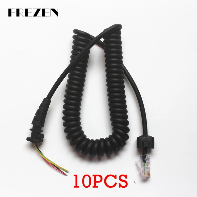 FREZEN 10PCS Replacement Handheld Mic Microphone Cable For Motorola GM3688 GM338 GM950I GM300 GM3188 Radio Repair Accessories
FREZEN 10PCS Replacement Handheld Mic Microphone Cable For Motorola GM3688 GM338 GM950I GM300 GM3188 Radio Repair Accessories