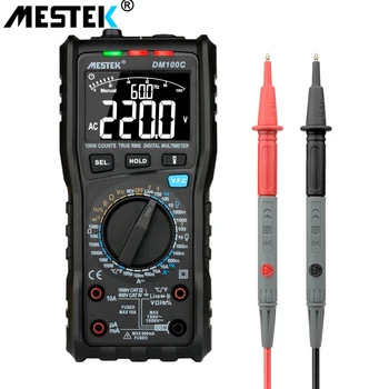 MESTEK DM100C Digital Multimeter Multifunction High Precision Manual Automatic Anti-Burning
MESTEK DM100C Digital Multimeter Multifunction High Precision Manual Automatic Anti-Burning