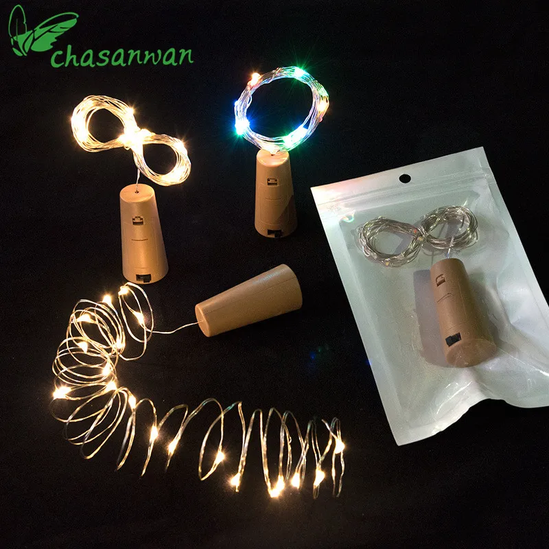 CHASANWAN 2 M 20 Light Red Wine Bottle Stopper LED Strip Light Christmas Decorations for Home New Year Gifts Navidad Natal.
CHASANWAN 2 M 20 Light Red Wine Bottle Stopper LED Strip Light Christmas Decorations for Home New Year Gifts Navidad Natal.
