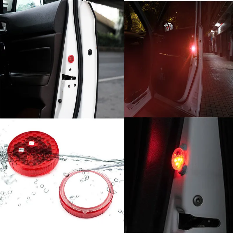 2pcs General Universal Wireless Car Door Warning Light Red Strobe Flashing LED Door Open Safety Flicker Anti Rear-end Collision
2pcs General Universal Wireless Car Door Warning Light Red Strobe Flashing LED Door Open Safety Flicker Anti Rear-end Collision
