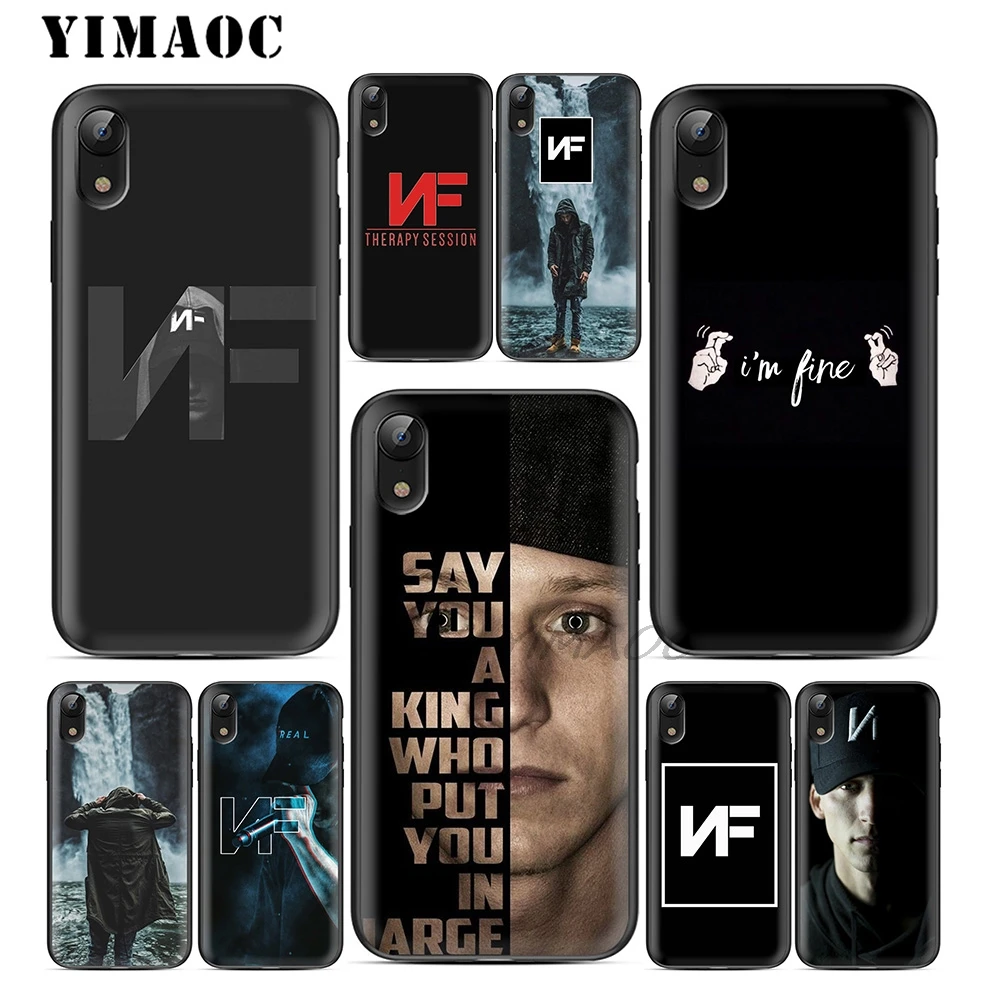 YIMAOC NF Rapper Singer Pop Soft TPU Black Silicone Case for iPhone X or 10 8 7 6 6S Plus 5 5S SE Xr Xs Max
YIMAOC NF Rapper Singer Pop Soft TPU Black Silicone Case for iPhone X or 10 8 7 6 6S Plus 5 5S SE Xr Xs Max