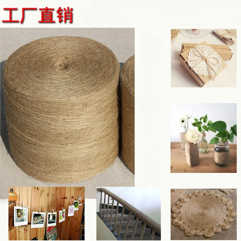 1.5/2.5mm Natural Jute Rope Soft 100M Natural Jute Twine Gift Box String Rope Floral Craft Wedding Tags Wrap Decor
1.5/2.5mm Natural Jute Rope Soft 100M Natural Jute Twine Gift Box String Rope Floral Craft Wedding Tags Wrap Decor