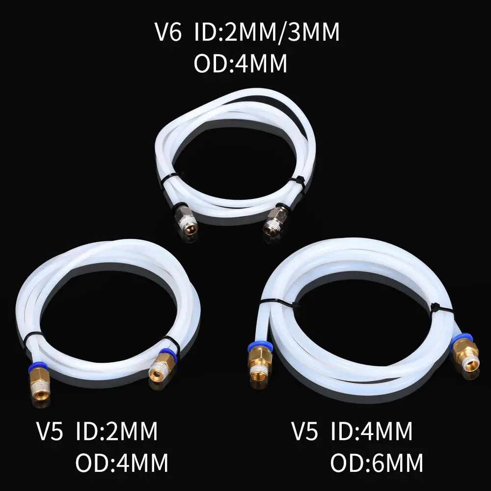 ПТФЭ трубка Teflonto PiPe V5 V6 пневматические соединители PC4-01 детали для 3D-принтера J-head