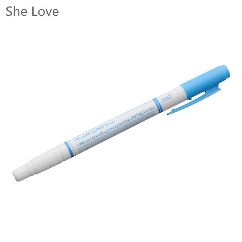 Water Erasable Pen DIY Ink Marker Pen Fabric Marker Pen For Cross Stitch Needlework Tool Sewing Accessories
Water Erasable Pen DIY Ink Marker Pen Fabric Marker Pen For Cross Stitch Needlework Tool Sewing Accessories