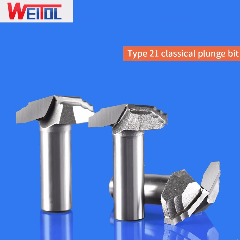 WeiTol 35mm diameter woodworking plunge bits solid carbide end mill wood router bits for engraving MDF CNC tools
WeiTol 35mm diameter woodworking plunge bits solid carbide end mill wood router bits for engraving MDF CNC tools