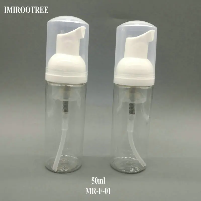 Hotsale PET Transparent Empty 50ml Foaming Bottle Dispenser with White Foam Pump 100pcs/lot
Hotsale PET Transparent Empty 50ml Foaming Bottle Dispenser with White Foam Pump 100pcs/lot